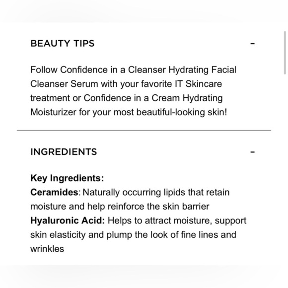 IT Cosmetics Confidence in a Cleanser Skin-Transforming Hydrating Cleansing Seru - Picture 9 of 14